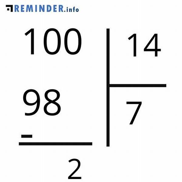 100 Divided by 14 Quick Answer: Remainder, Decimal, and Percentage