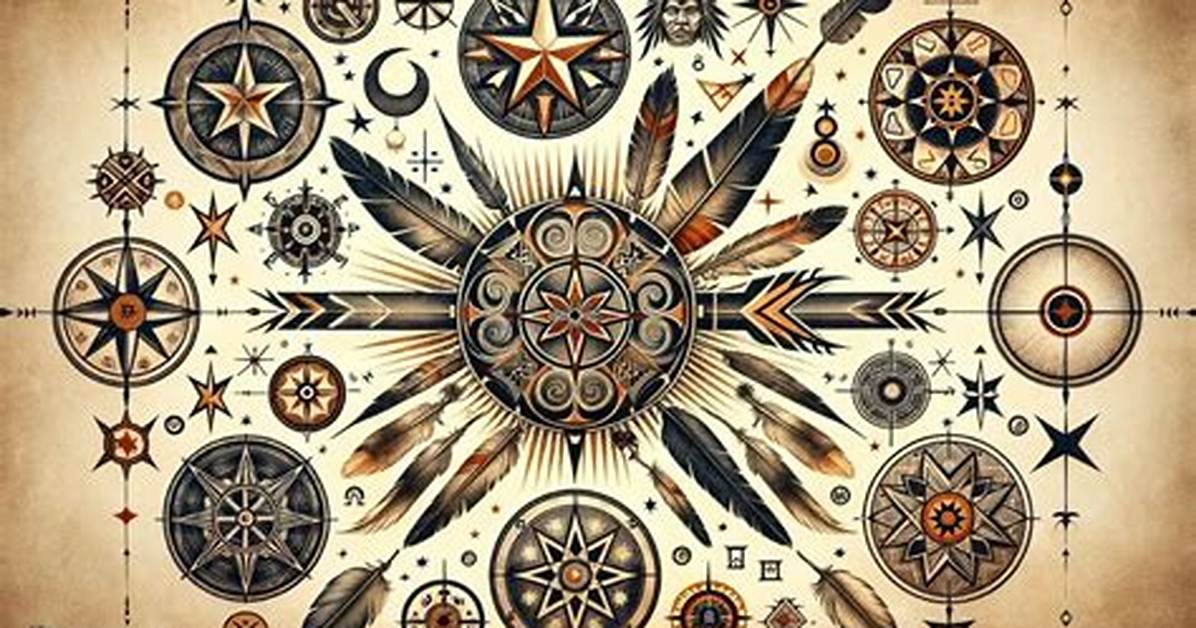 Authentic Cherokee Tattoo Symbols: Historical Artifacts and True Meanings