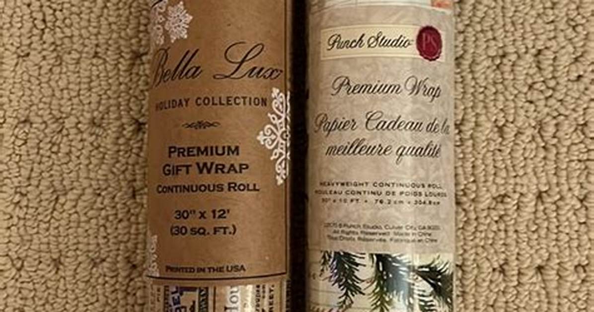 Bella Lux Wrapping Paper up Close: Does the Viral Tiktok Quality Actually Deliver?