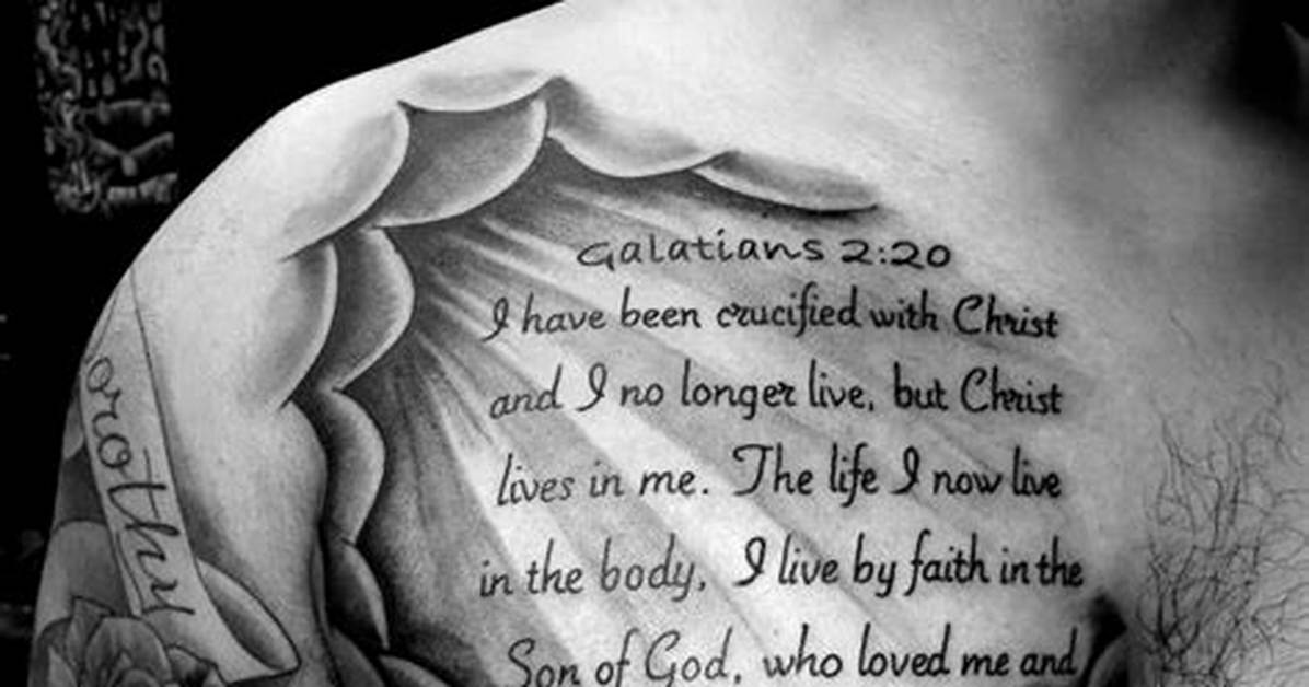 Bible Verse Chest Tattoos: Top Verses, Meaningful Placements, and Design Ideas