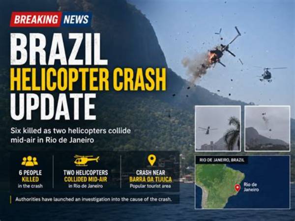 Brazil Helicopter Collision: Crash Scene Evidence, Video Footage, and Autopsy Updates