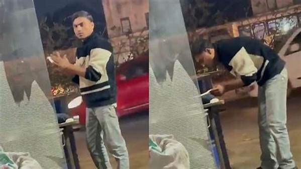 Caught on Lens: the Viral Spitting Incident Sparking Outrage Across Social Media