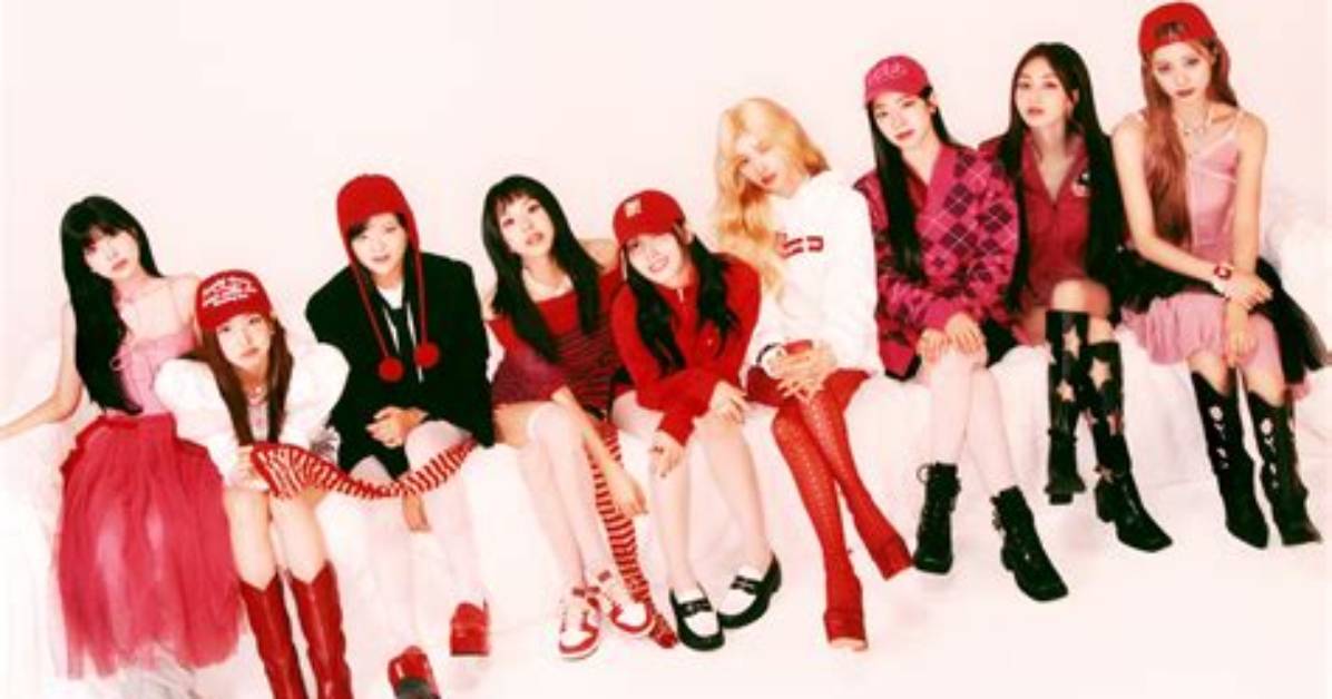 Close-up on Twice's Red Strategy Stage Wardrobe: Fabrics, Cuts, and High-Fashion Details
