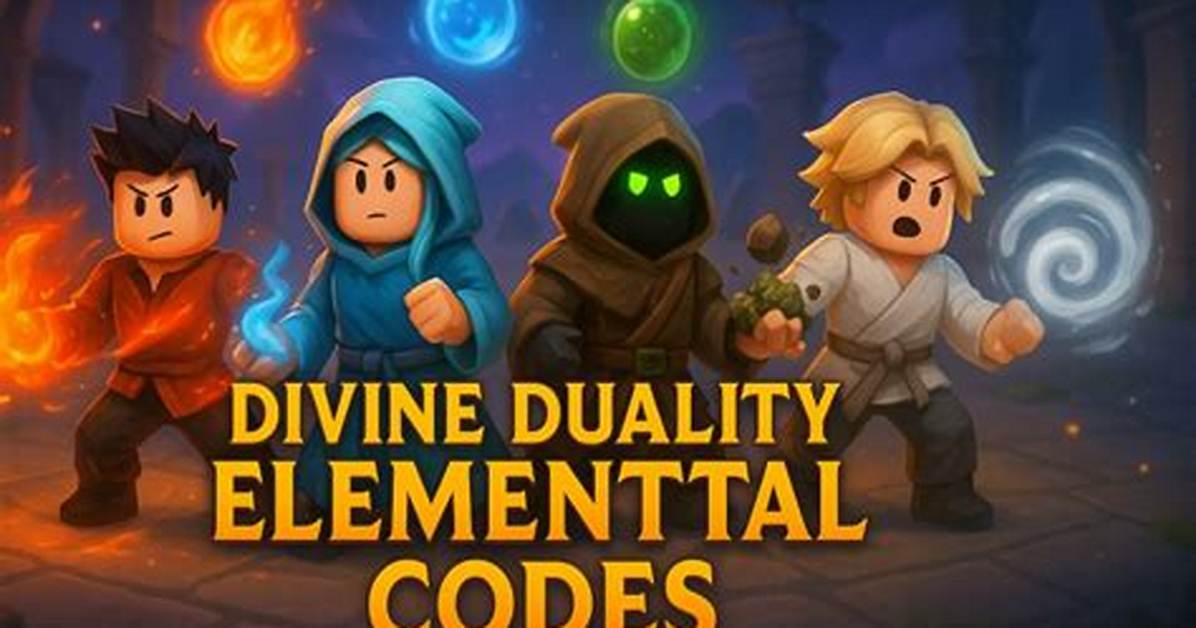 Divine Duality Elemental Codes Master Guide: How to Redeem All Perks