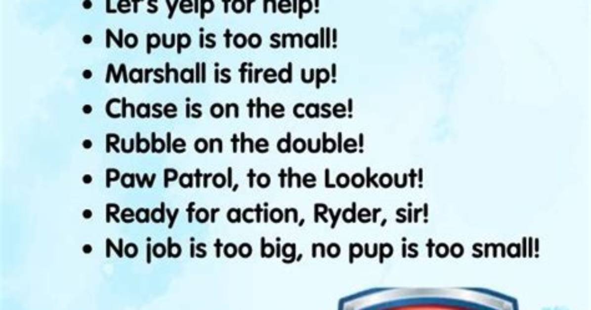 Fact-Checking Marshall’s Paw Patrol Sayings: Origins, Meaning, and Evolution