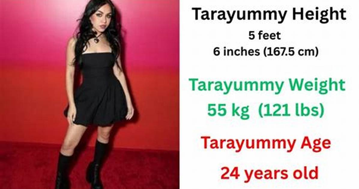 Fact-Checking Tara Yummy's Height: Rumors Vs. What She's Stated on Record