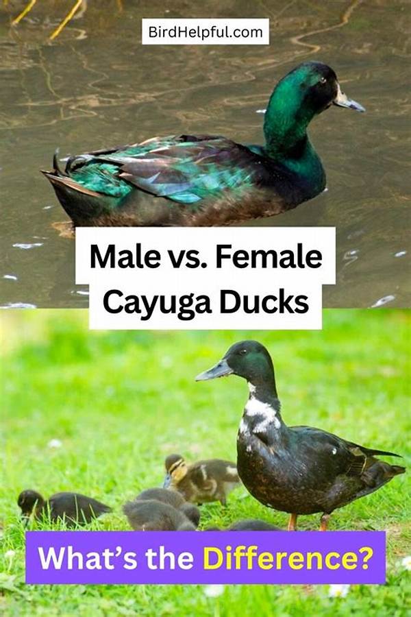 Female Vs. Male Cayuga Duck: the Definitive Visual and Vocal Guide