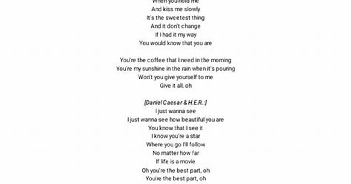 Full Official Lyrics to Daniel Caesar’s 'Superpowers' and Line-by-Line Breakdown
