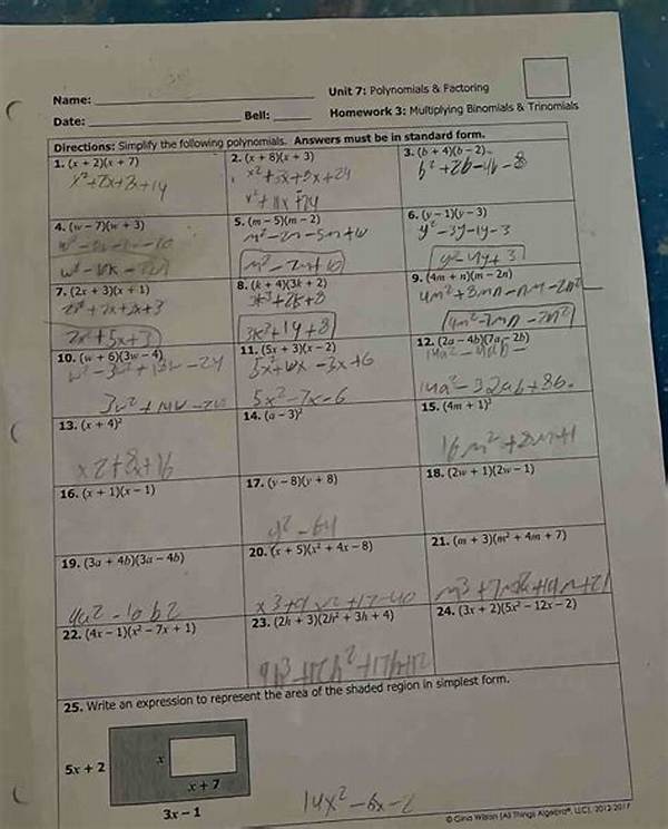 Gina Wilson Unit 2 Homework 7 Answers: the Common Traps Failing Students Tonight