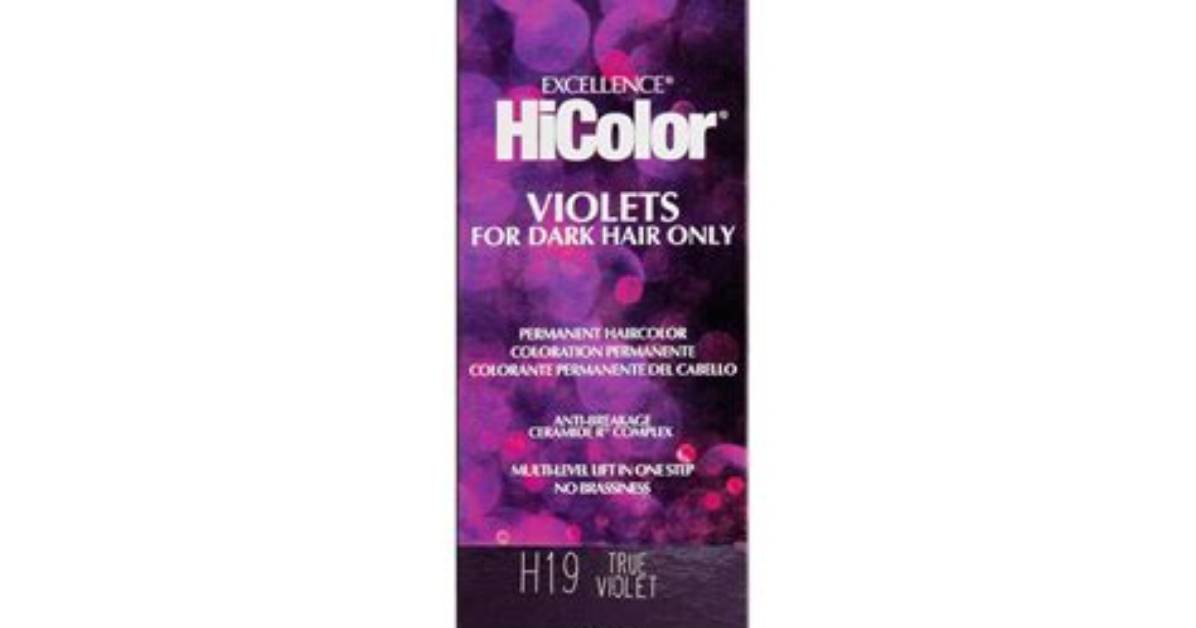 Hicolor Magenta and True Violet on Dark Hair: Real Results & Swatches