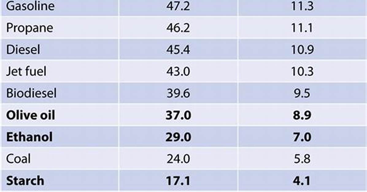 How Many Calories Are in Gasoline? the Complete Science and Chemistry Guide