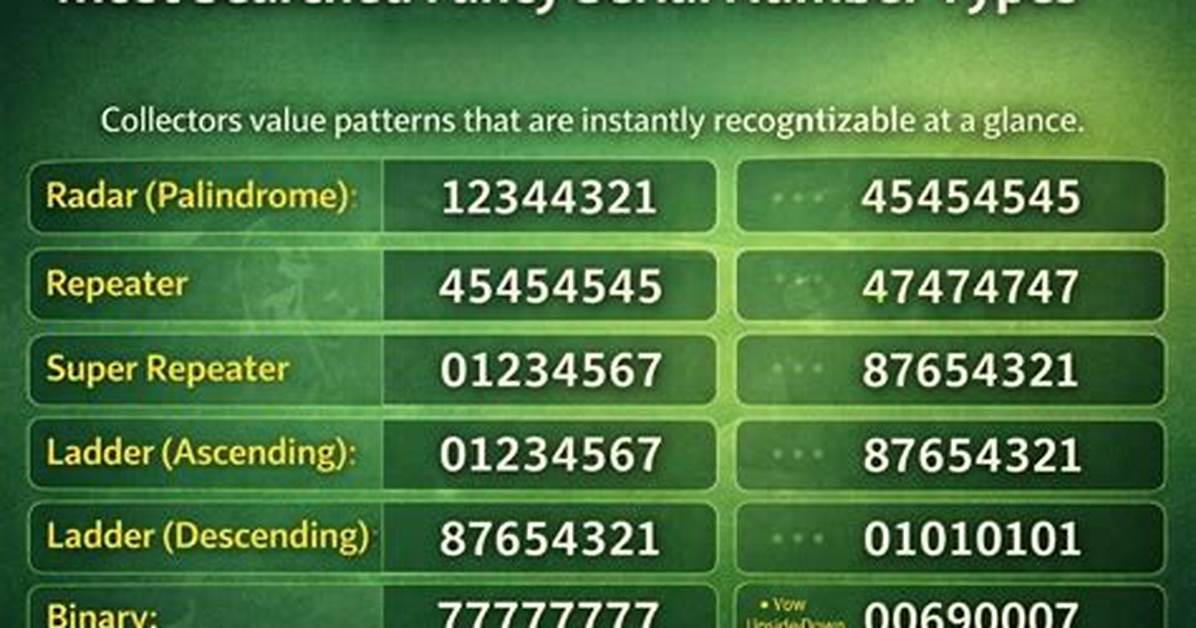 How to Use a Fancy Serial Number Checker: Step-by-Step Guide to Pricing Your Cash