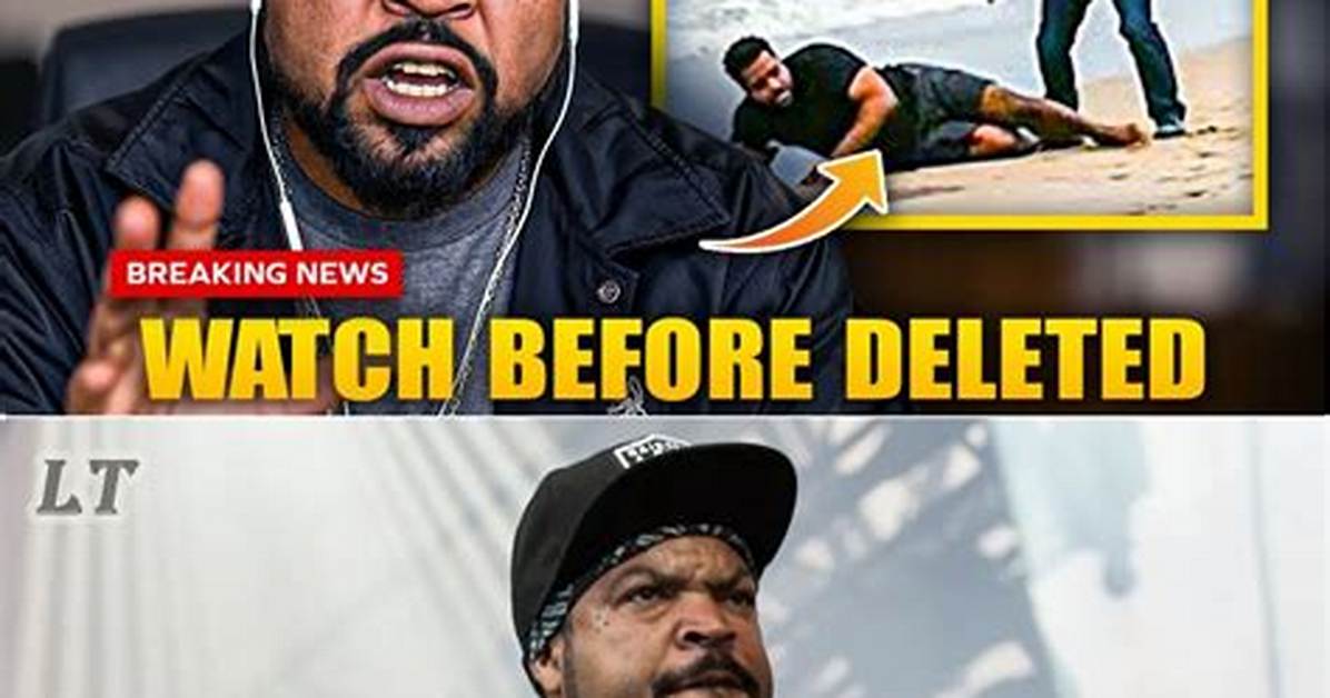 Ice Cube Speaks out: Breaking Down His Latest Remarks on 'Last Friday' and City Drama