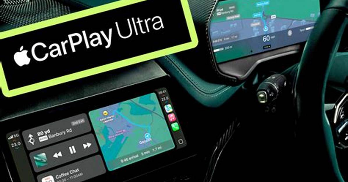 Inside Apple Carplay Ultra: Full Screen Layouts and Dashboard Proof