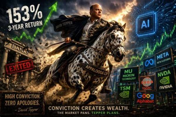 Inside David Tepper's Extreme Ai Pivot: Why Appaloosa Parked 40% in Just Three Stocks