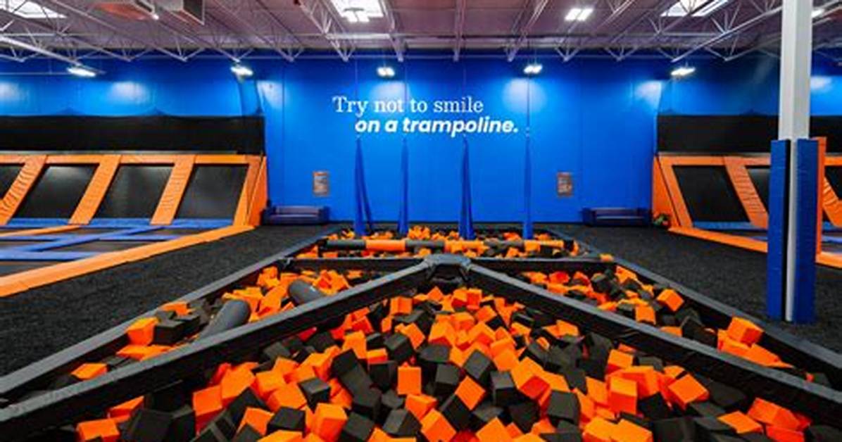 Inside Sky Zone Trampoline Park Montgomery: Attractions, Glow Nights & Pricing