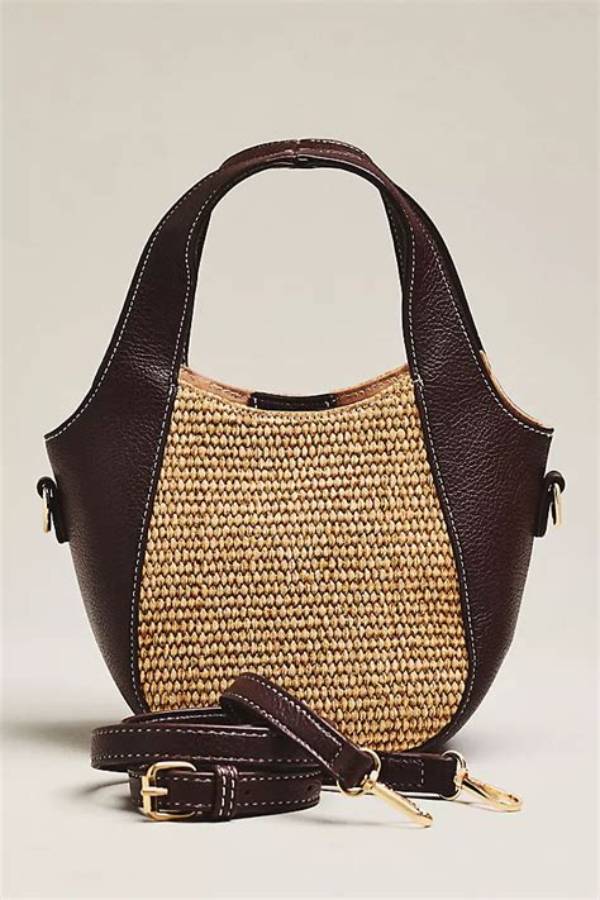 Inside the Anthropologie Sonia Mini Slouchy Tote: Real Capacity, Texture, and Outfit Proof