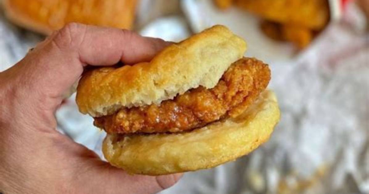 Inside Wendy's Chicken Biscuit: Real Photos, Texture Breakdown, and Taste Test