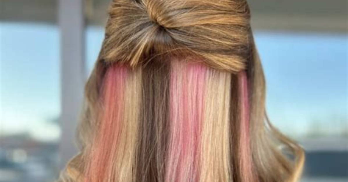 Is Neapolitan Peekaboo Hair Ruining Follicles? Upkeep Costs, Bleach Risks, and Salon Truths