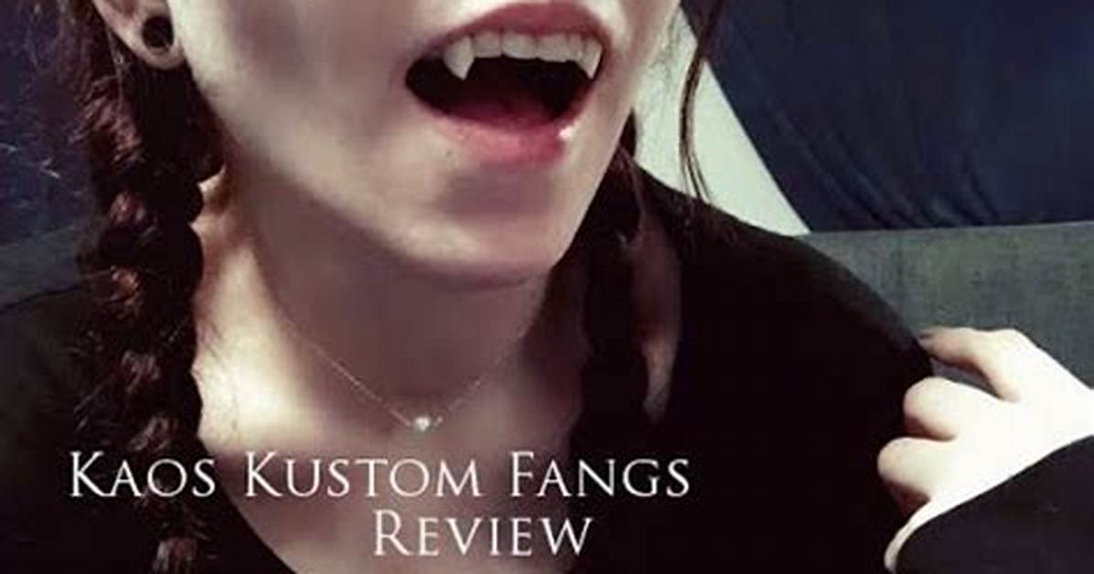 Kaos Kustom Fangs Real Fit Review: Visual Proof of Dental-Grade Vampire Caps