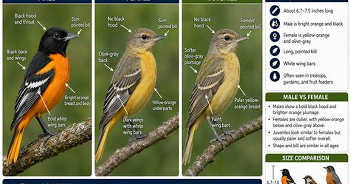Maryland State Bird Complete Guide: Baltimore Oriole Facts, Feeders, and Habitats
