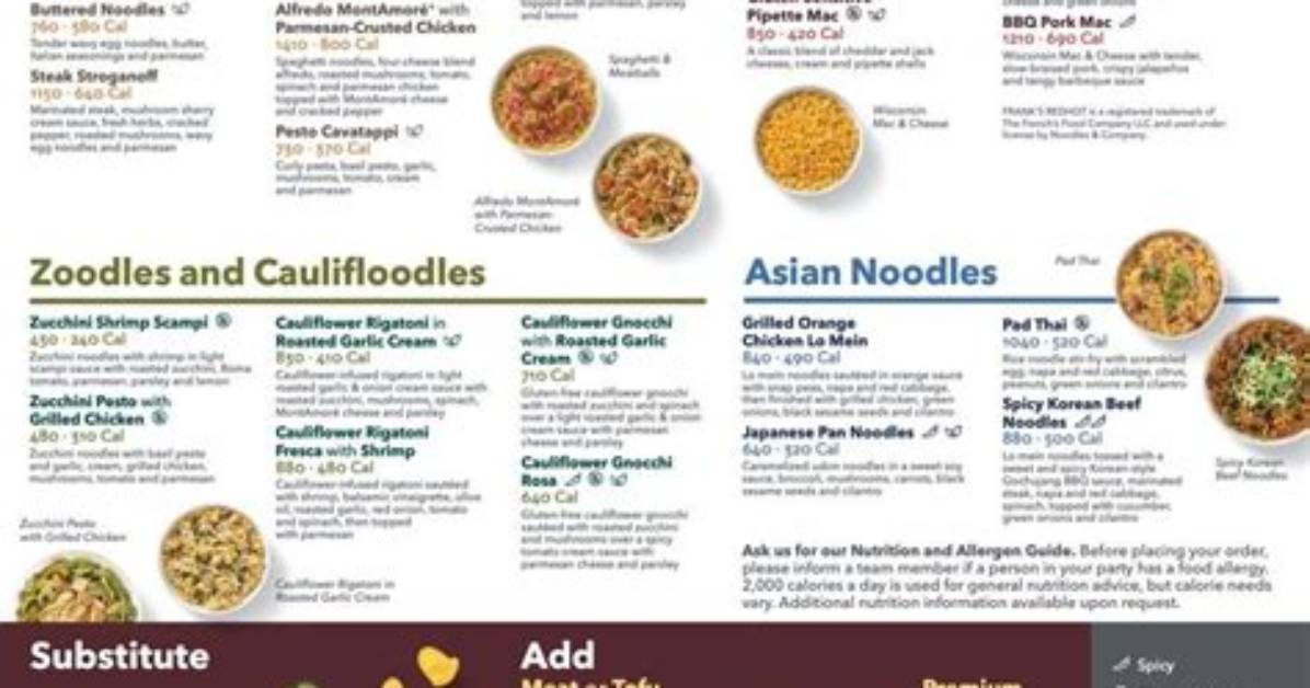 Noodles & Company 2026 Menu Evolution: How Bowl Sizes and Value Have Shifted
