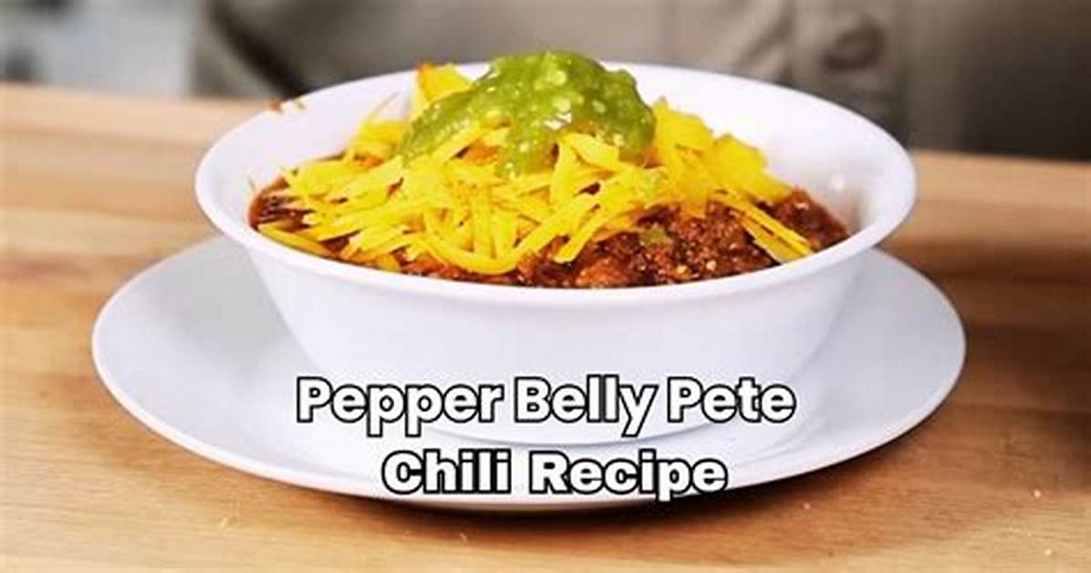 Pepper Belly Pete Chili Fact Check: Ingredients, Sodium Debate, and Authentic Southern Taste