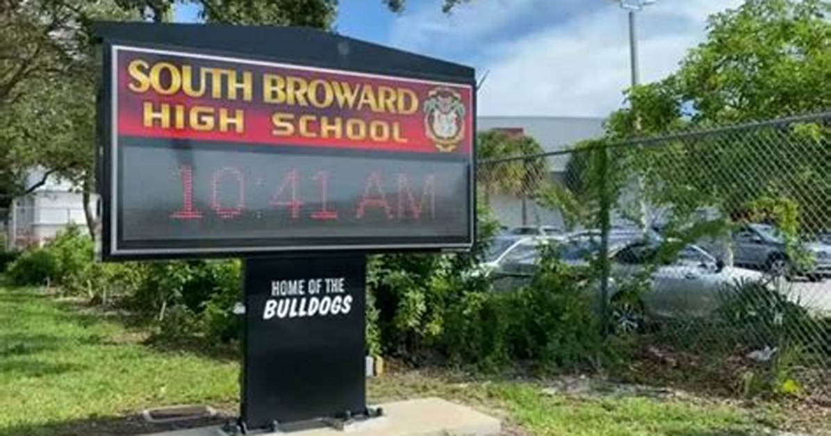 South Broward High Lockdown: Student Arrested After Sprinting Through Metal Detectors