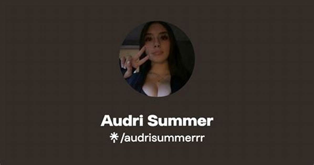 The Audri Summer Leak Fact-Check: Origin of the Claims and Malicious Link Networks