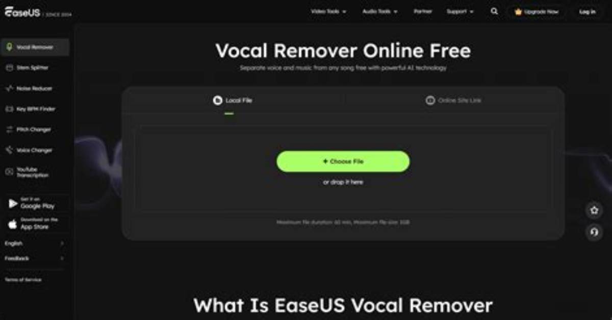 The Complete Guide to Easeus Vocal Remover: How to Extract Karaoke and Voice Stems