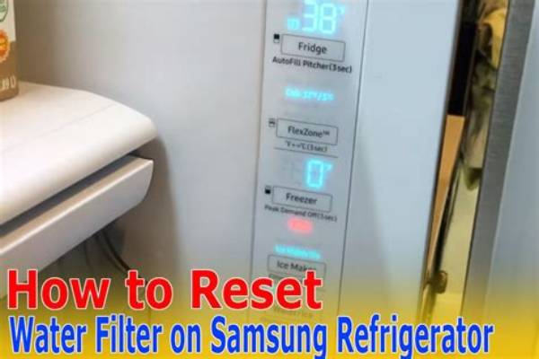 The Complete Samsung Fridge Water Filter Reset Manual: Every Model and Error Solved