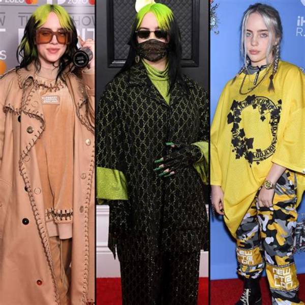 The Evolution of Billie Eilish's Style: from Neon Oversized Suits to Sultry Intimates