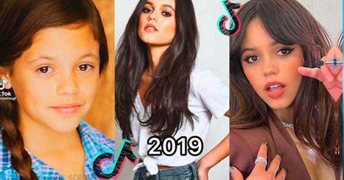 The Evolution of Jenna Ortega's Tiktok Influence: How Her Style Redefined Beauty Trends