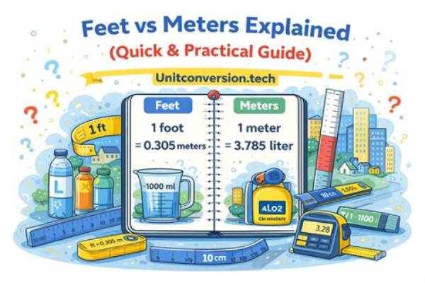 The Exact Math Behind Feet to Meters: Why 1 Foot Equals Precisely 0.3048 Meters