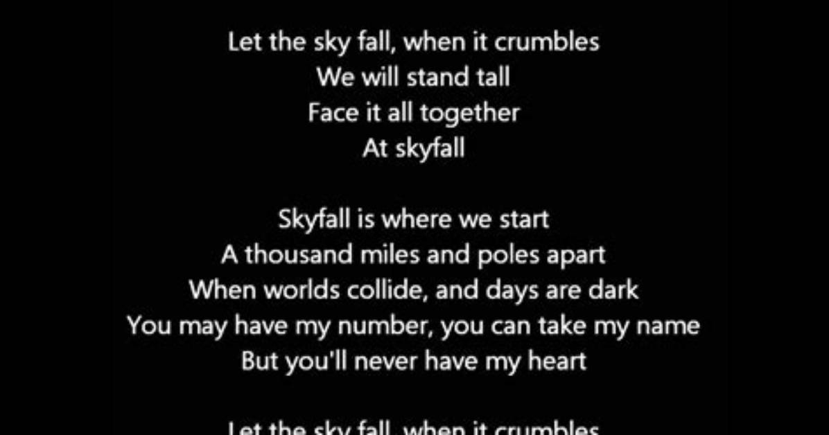 The Meaning of 'Skyfall' Lyrics Explained: Everything Adele's Bond Masterpiece Means