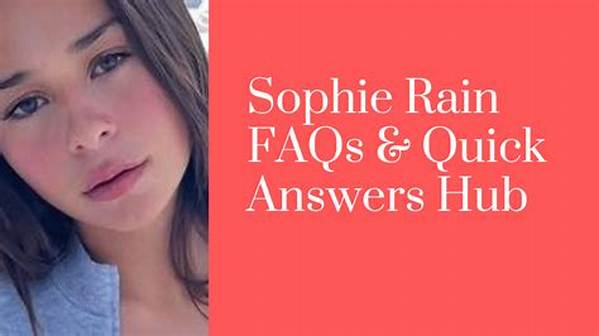 The Sophie Rain Search Phenomenon Explained: Answers to Core Questions and Online Safety