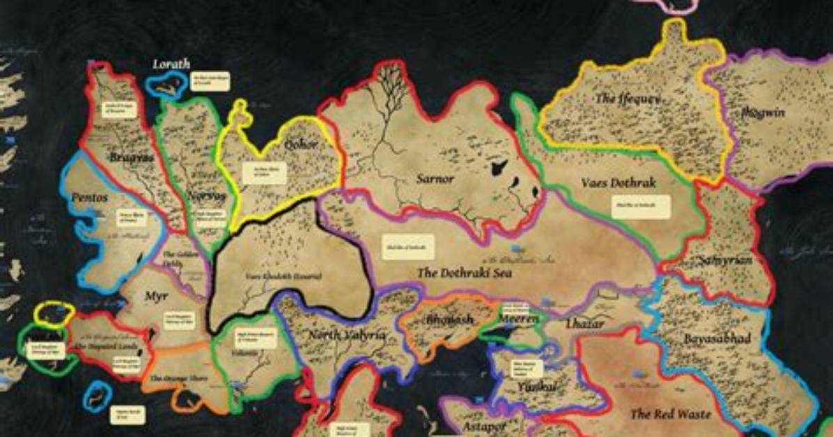 The Ultimate Map of Westeros and Essos: Complete Guide to Continents, Cities, and Distance Scales