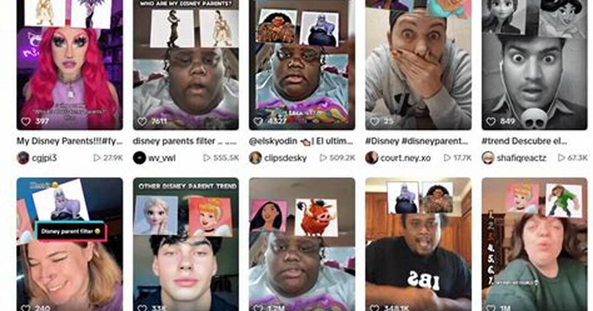 The Wildest Disney Parents Filter Results That Broke Tiktok Feeds Everywhere
