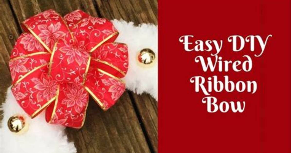 The Wired Ribbon Secret: Why Diy Bows Always Droop and How Pros Fix Them