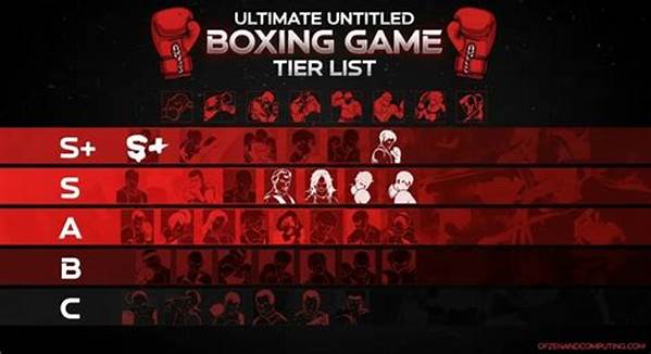 Untitled Boxing Game Tier List: Visual Breakdown of Every Style Ranked