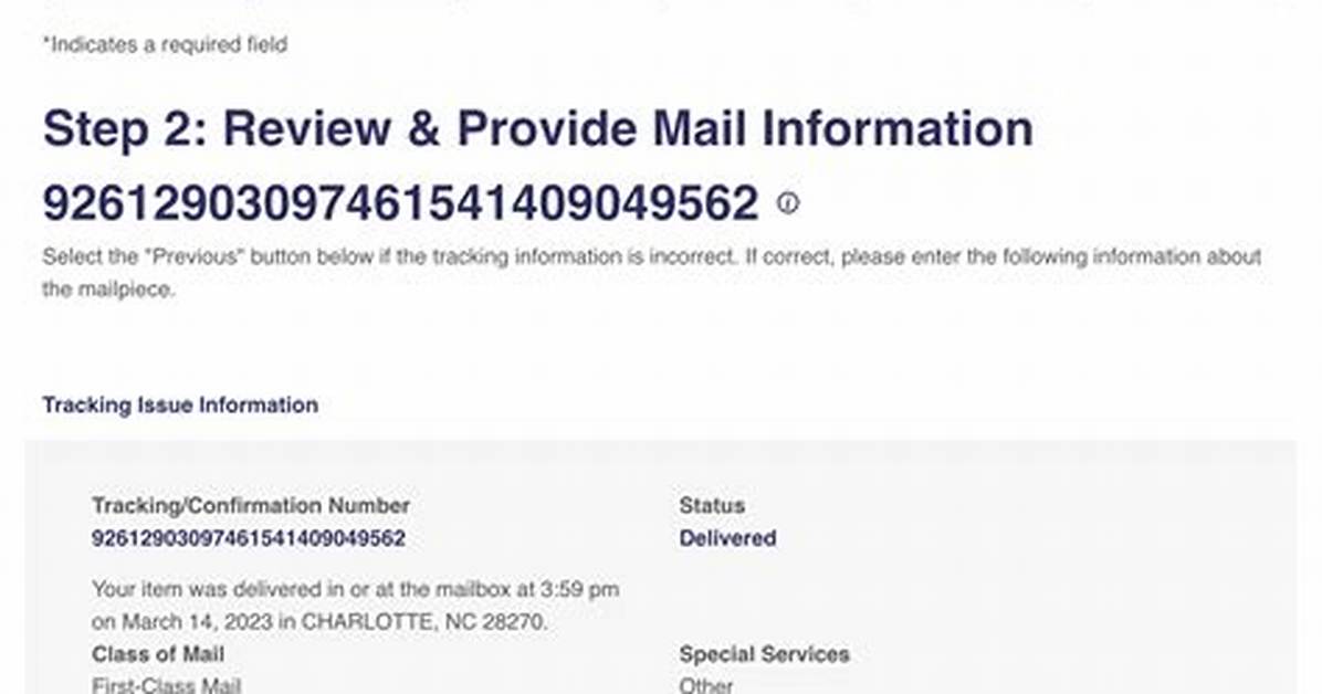 Usps Missing Mail Step-by-Step Guide: Filing Inquiries, Tracking Packages, and Claiming Refunds
