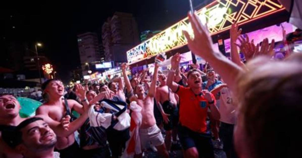 Viral Benidorm England Fan Video: Chaos Erupts on X over Shocking Celebrations