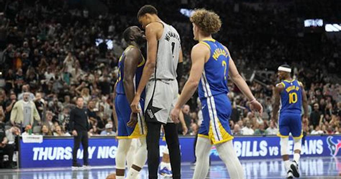 Wemby Vs. Draymond Green and the Play That Reignited the Tippy-Toe Dunk Debate