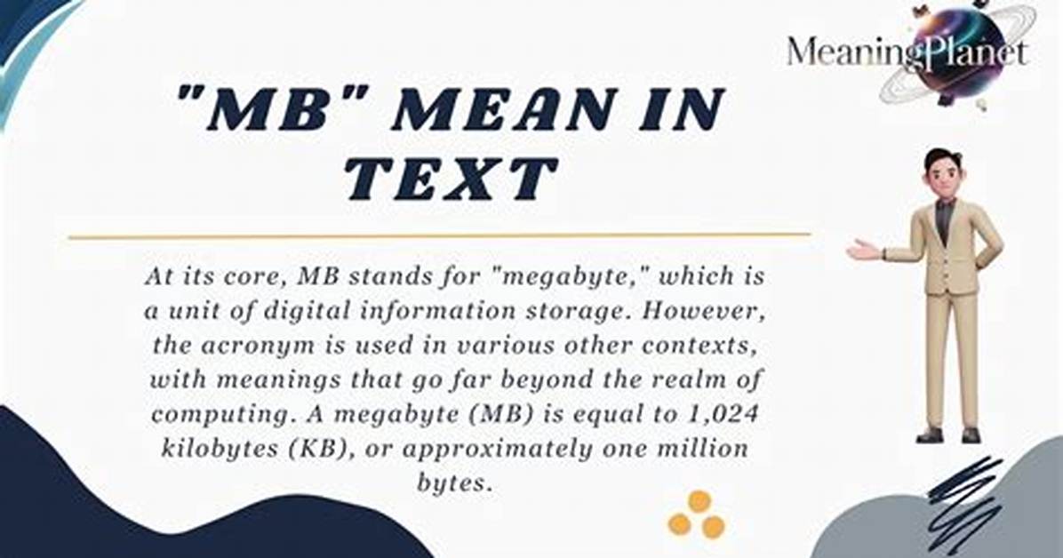 What Does 'Mb' Mean in Text? the Definitive Slang Fact-Check