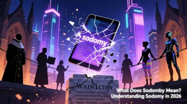 What Does Sodomy Actually Mean? the Hidden Legal History Behind the Word