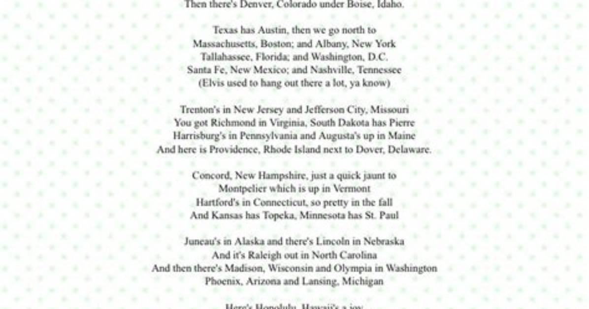 Which 50 States Song Is Actually the Original? Ray Charles Vs. Animaniacs Fact-Check