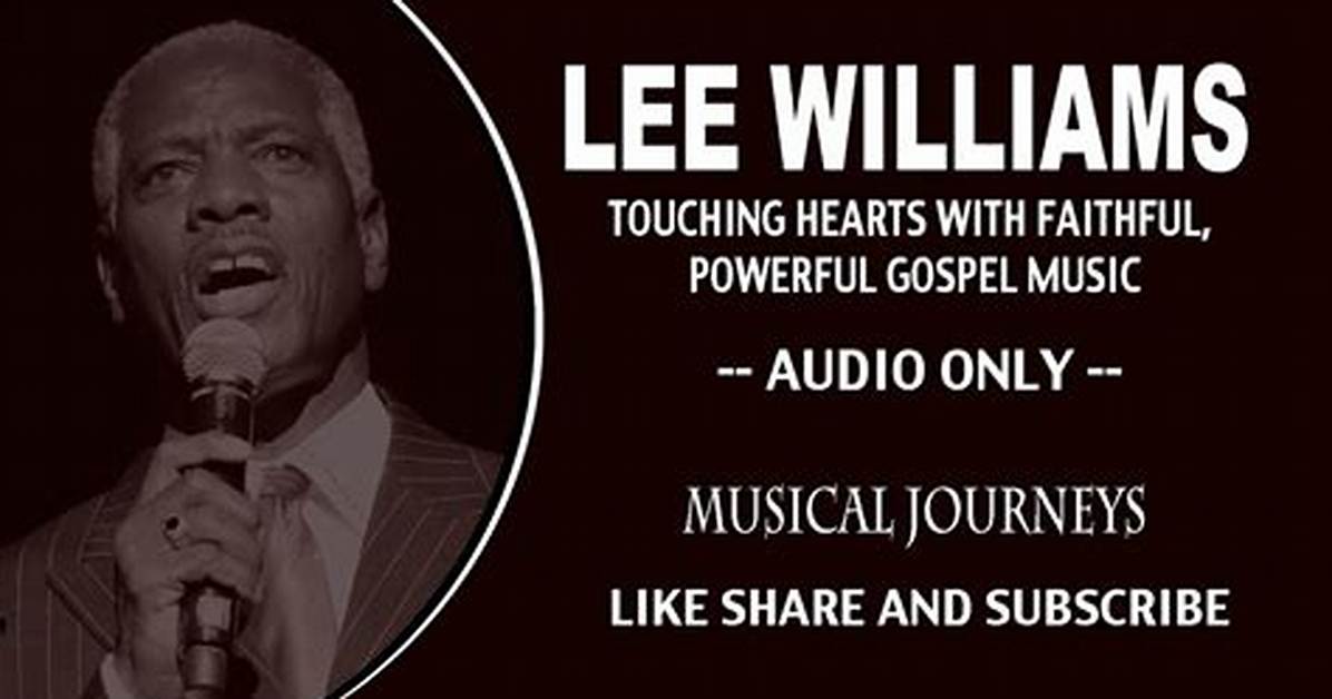 Why Lee Williams' Powerful Gospel Anthem 'I Can't Give Up' Is Moving Millions Again