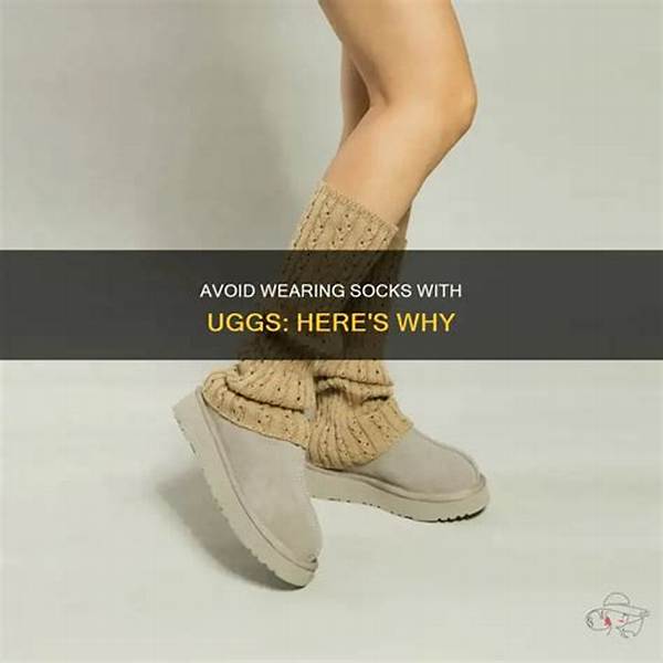 Why Wearing Socks with Uggs Might Actually Ruin Your Favorite Shearling Slippers